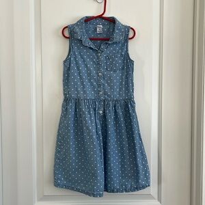 Carter’s cotton polka dot dress size 8